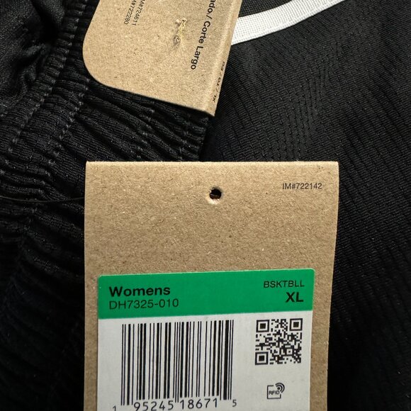 Women's Nike Fly Crossover Basketball Shorts 5 inch Black Size DH7325-010 NEW - Picture 8 of 9